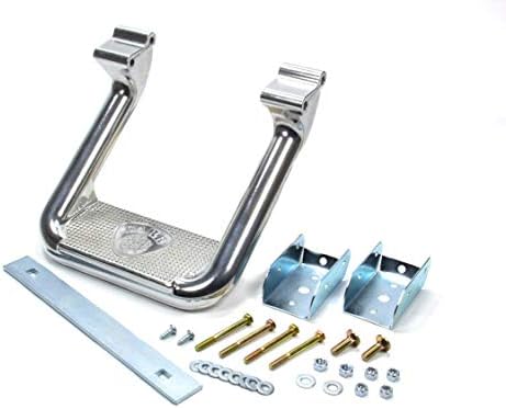 Carr 102522-1 Hoop II Truck Step | Non-Slip Pattern for Secure Footing | Multi-Mount System | Built to Withstand Tough Use & Weather | Minor