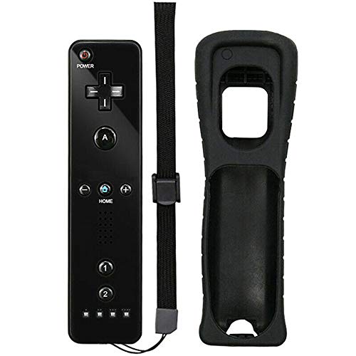 ChamZA Wireless Motion Remote Controller for Wii/Wii U, w/Soft Case & Hand strap (Red)