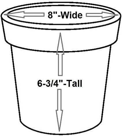 MPT01891 Fluer De Lis Series Metal Planter Flower Pot, 6", Color Tansy Green