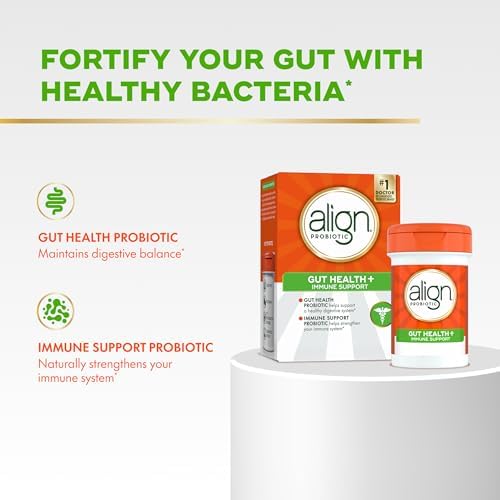 Align Probiotic, Gut Health + Immune Support Probiotic, Probiotics for Women and Men, Probiotics for Digestive Health and Immune Health