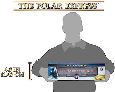 Lionel The Polar Express Disappearing Hobo Train Car, O Gauge Model Train Car with Illuminated Interior, Window Silhouettes, Operating Couplers