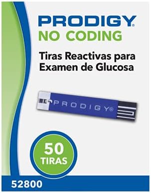 Prodigy 52800 No Coding Blood Glucose Test Strips