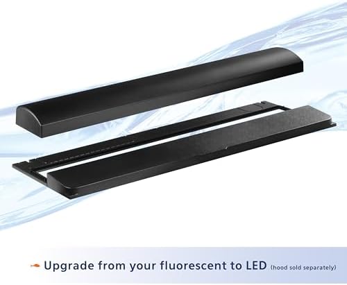 Aqueon LED Fish Tank Aquarium Strip Light Fixture, 24 Inch