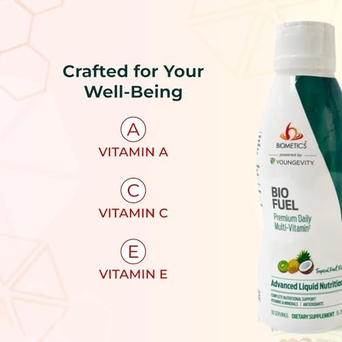 Youngevity Bio Fuel Liquid Multivitamin with Antioxidants, 30 Servings | Vitamins, minerals, antioxidants, energy support
