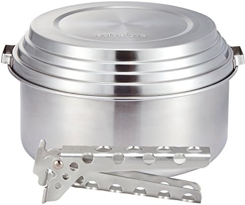 Solo Stove 3 Pot Set - Stainless Steel Camping Backpacking Cookware Kitchen Kit | Pot Gripper Included for Rocket Stove Camp Cooking