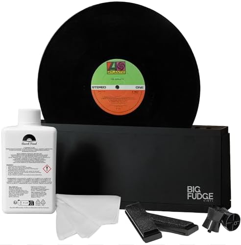 Big Fudge Vinyl Record Cleaner Kit – Cleaning Machine with care Solution