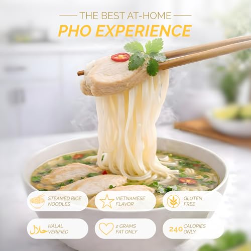 VIFON Phở Bò Vietnamese Style Instant Rice Noodles, 2.11 oz (Pack of 24) | Halal Certified | Authentic Vietnamese Phở | Ready in 3 Minutes