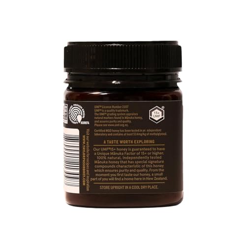 Taylor Pass Honey Co Manuka Honey UMF 15+ MGO 514+ | Monofloral New Zealand Honey | Premium, Sustainable, Non-GMO, Halal