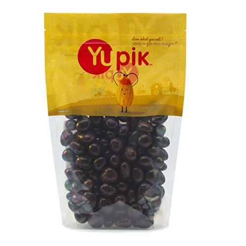 Yupik Dark Chocolate Covered Strawberries, 60% Cacao, 2.2 lb (35.2 oz), Kosher, Dried Strawberries Dipped in Rich Dark Chocolate, Chewy & Smooth Candy, Sweet Snacks