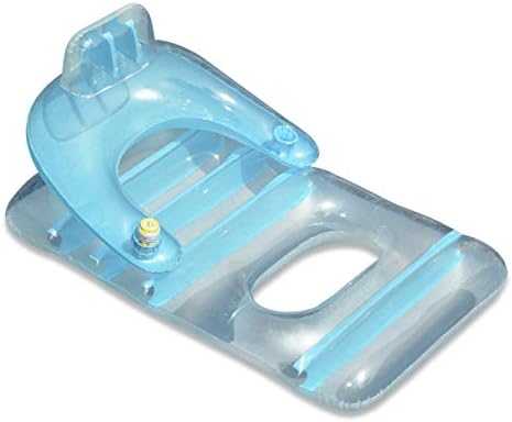 Swimline Deluxe Lounge Chair Colors May Vary (Pink or Blue)