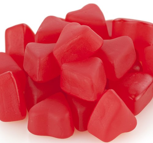 Yankee Traders Ju Jube Cherry Hearts 2 Pounds (Valentines)