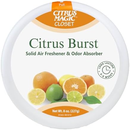 Citrus Magic Closet Solid Air Freshener, Cedar, 8 Ounce