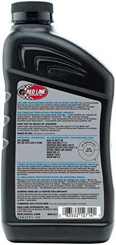 Red Line 12715 Professional Series 5W40 Diesel Motor Oil - 1 Gallon