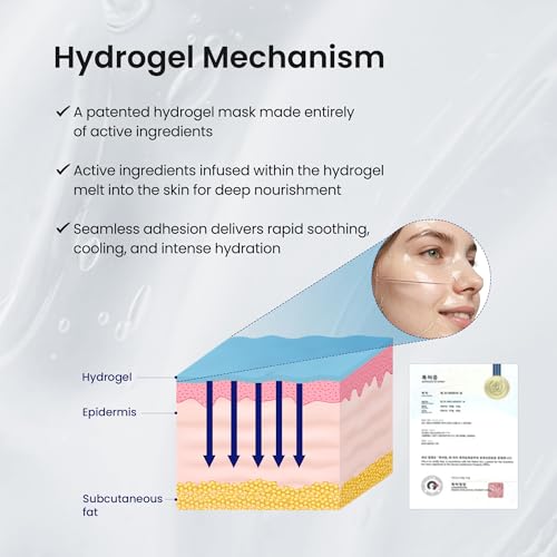 Cryo-Derm Mask, Gamma-ray satilization, No preservatives, Post-care after laser treatment, Hypoallergenic