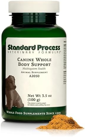 Standard Process Inc. Whole Body Multisystem Support Supplement for Canines - Nutritional Powder for Daily Health Maintenance - 25 g
