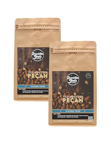 Ramblin' Joe's Coffee Flavored Blend Mix Roast | 2-12oz Ground Coffee packs (Buttermoon, 2-12 oz)