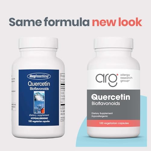 ARG Quercetin & Bioflavonoids - Quercetin Supplement with Lemon Bioflavonoid Complex - Rutin & Citrus Extract - Antioxidant & Immune Support