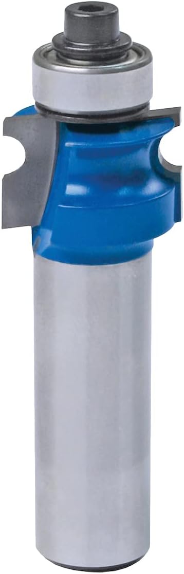 Kreg 1/4-Inch Standard Beading Bit - Single Pass Wood Notching Router Bit - PRS4250