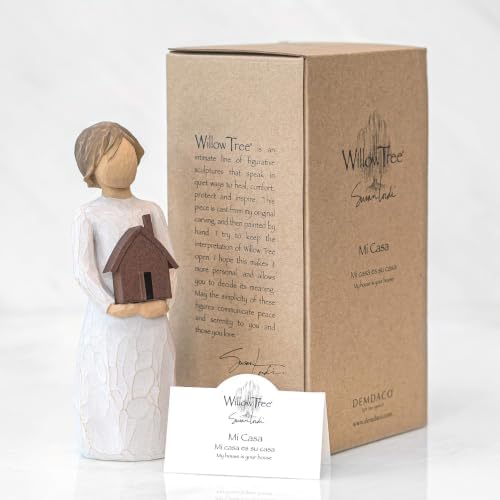 Willow Tree Magnolia, Sculpted Hand-Painted Figure | Cast from a Susan Lordi Original Carving, Meaningful Gift Celebrating Nature, Family, Home and Belonging, Fitted Gift Box