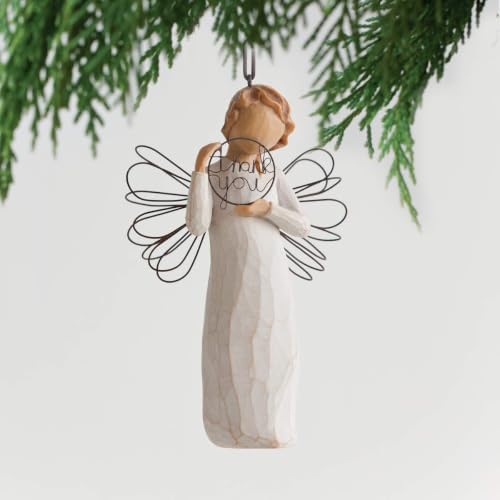 Willow Tree Lots of Love Ornament, Sculpted Hand-Painted Figure | Celebrating Friendship and Sentiment, Cast from a Susan Lordi Original Carving, Cast Resin Keepsake, Ready to Hang