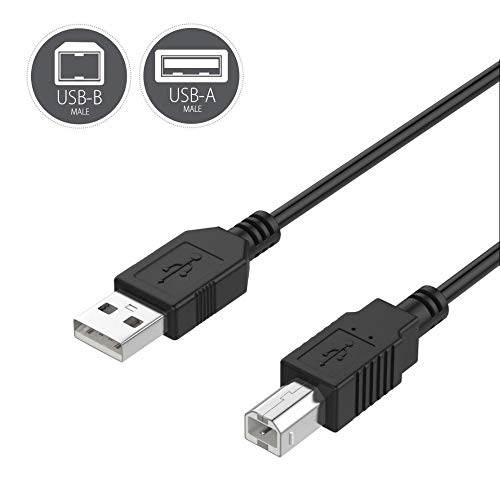6ft USB Cable Data PC Cord for MakerBot Replicator 5th Generation Desktop Gen 3D Printer MP05825