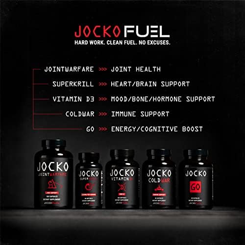 Jocko Fuel Cold War Immune Support, Daily Defense Supplement | 30 Serving