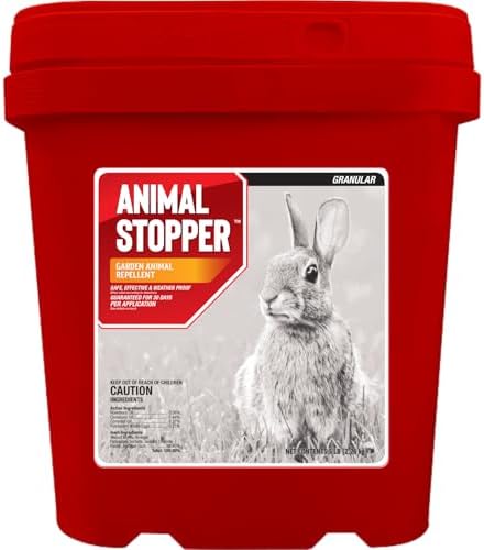 Messina Animal Stopper Granular Repellent - Safe & Effective, All Natural Food Grade Ingredients, Repels Groundhogs, Rabbits, Skunks