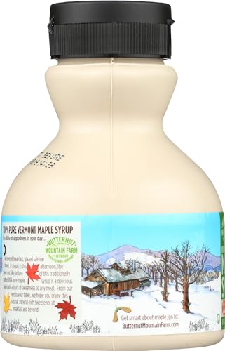 Butternut Mountain Farm, Syrup Maple Amber Rich Jug, 8 Fl Oz