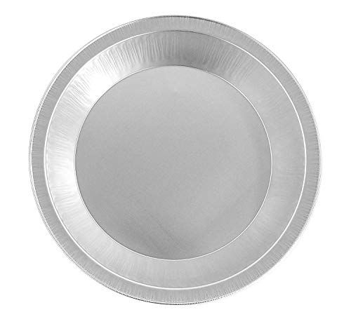 Handi-Foil Disposable Smooth-Wall Aluminum Pie Pans Plate Tin - 9" Aluminum Baking Pan for Baking, Storing - Perfect for Home, Restaurants, 50 Count