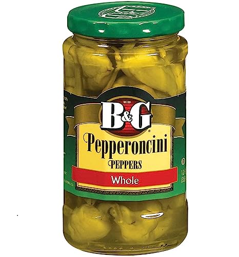 B&G Whole Pepperoncini, 12 Fl Oz