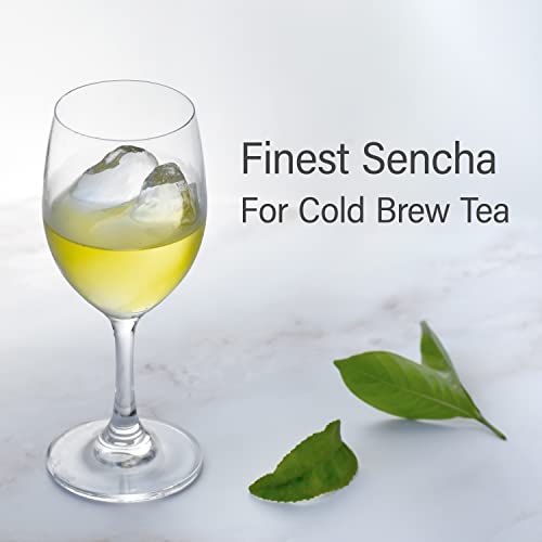 YAMASAN KYOTO UJI Japanese Organic Sencha Green Tea Loose Leaf 2.82oz | Premium Japanese Loose Tea Leaves from Japan, A Fresh ＆ Refreshing Taste, Umami ＆ Natural Sweetness, Sugar Free, 80g