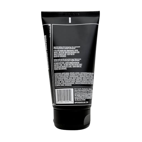 UPPERCUT DELUXE Hydrating Moisturizer for Men – Oil-Free Post Shave Soothing Cream with Allantoin & Shea Butter – 4 fl oz (120 mL)