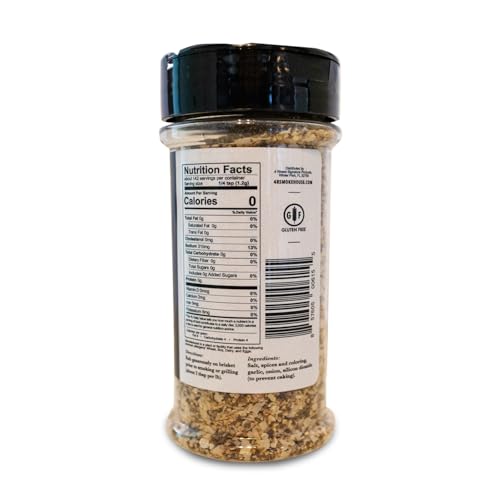 4 Rivers - Smokehouse Brisket Rub - Dry Rub Seasoning for Roasting, Slow-Cooking or Grilling - Premium Blend - Multi-Regional Recipe - Premium Ingredients - 6 oz | Seasoning for Roasting, Slow-Cooking or Grilling, Premium House-Made Blend, Multi-Regional…