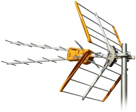 Televes 149221 V Zenit UHF HDTV Antenna – Mid-Range Outdoor UHF Compact V-Structure Yagi Design, Up to 60 Miles, NEXTGEN TV in Spain