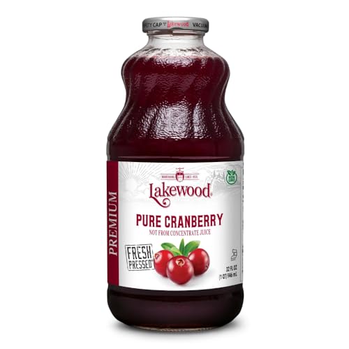 Lakewood, Juice Black Cherry Pure, 32 Fl Oz