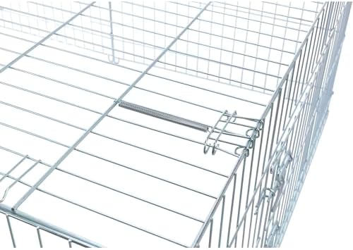 Trixie Rabbit Cage - 34 cu. ft., Outdoor Pen Extends Rabbit Hutch and Chicken Coops, Ideal for Small Animals, Bunny, Guinea Pigs, Chickens