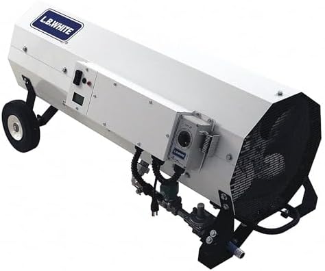 The Boss™ 400 DF Combines 99% Fuel Efficiency with High CFM to Distribute Big Heat into Large Construction and Industrial Spaces