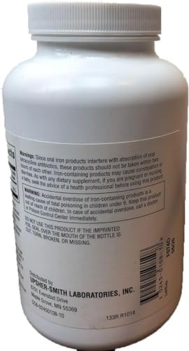 Ferrous Sulfate Enteric-Coated 325 mg 1000 Tablets