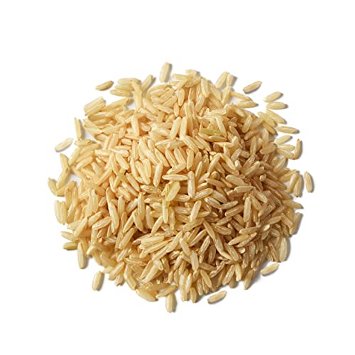 Food to Live Organic Brown Basmati Rice, 20 Pounds Non-GMO, Whole Long-Grain Rice Variety, Fragrant, Kosher, Vegan, Bulk. Less Starch Content. High in Dietary Fiber. Great for Making Stir-Fries