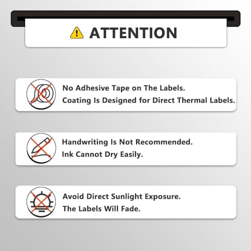BETCKEY - Compatible DYMO 30252 (1-1/8" x 3-1/2") Address & Barcode Labels - Compatible with DYMO Labelwriter 450, 4XL, NOT Fit 550 & 5XL [10 Rolls/3500 Labels]