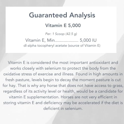 MPV Vitamin E 5,000 Pelleted Vitamin E for Horses