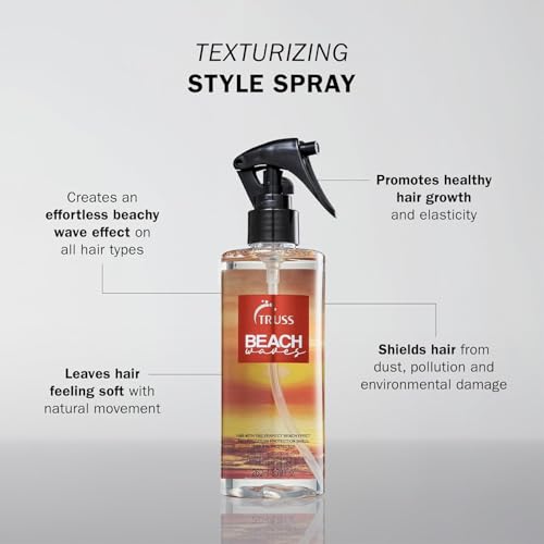 TRUSS Beach Waves Leave-In Spray Hair Treatment, 8.79 oz