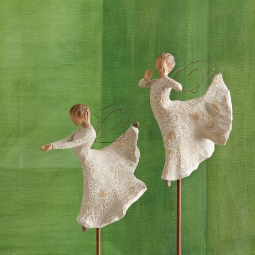 Willow Tree Ox and Goat, Sculpted Hand-Painted Nativity Figures, 2-Piece Set | Extends the Willow Tree Nativity Scene, Designed by Artist Susan Lordi, Heirloom Keepsake, Display on Shelf or Table