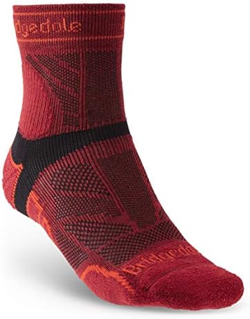 Bridgedale Men's Trail Run Lightweight T2 Merino Performance ¾ Crew