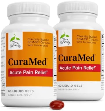 Terry Naturally CuraMed Acute - Muscle Soreness & Pain Relief - 60 Count