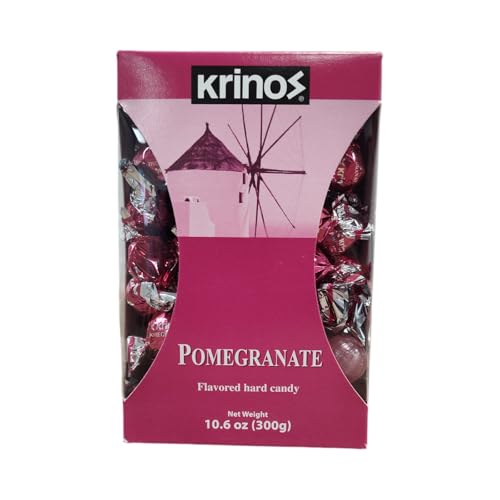 Krinos Cinnamon Candy - Hard Candy Imported from Greece, 10.6 oz | Natural flavors of cinnamon. Imported from Greece. Ideal as a after-meal palate cleanser and sharing at parties and gifts.