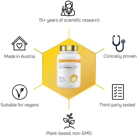 LONGEVITY LABS + spermidineLIFE Supplement, 60 Capsules