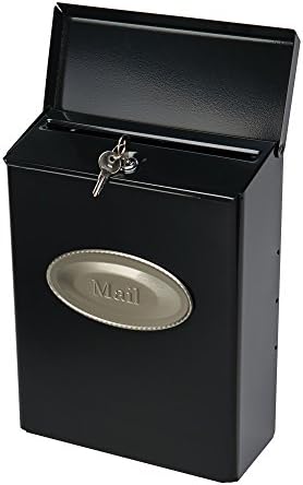 Gibraltar Mailboxes Designer Locking Medium Capacity Galvanized Steel Venetian Bronze, Wall-Mount Mailbox, DMVKGV04