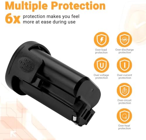 Shentec 12V Li-ion 3.0Ah Battery Compatible with Dremel B812-01 8200 | 8220 8300 B812-03 B812-02 B812-01 Cordless Tools,Lithium-Ion(Battery+Charger)