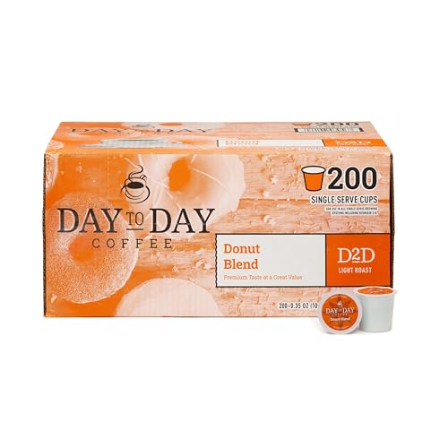 Day To Day Coffee Pods, Breakfast Blend Medium Roast, 120 Count K-Cup | Compatible with Keurig K-Cup brewers. Bulk single serve pods for everyday morning coffee at home, office or breakroom